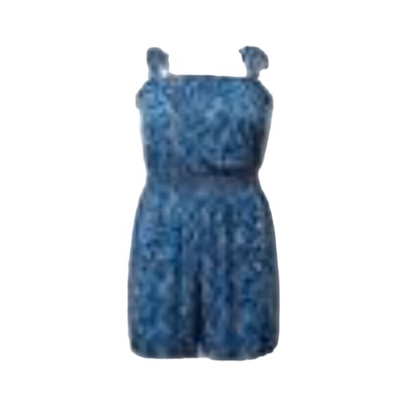 TORRID Plus Size Challis Floral Tie Strap Romper SIZE 3X - Picture 3 of 16